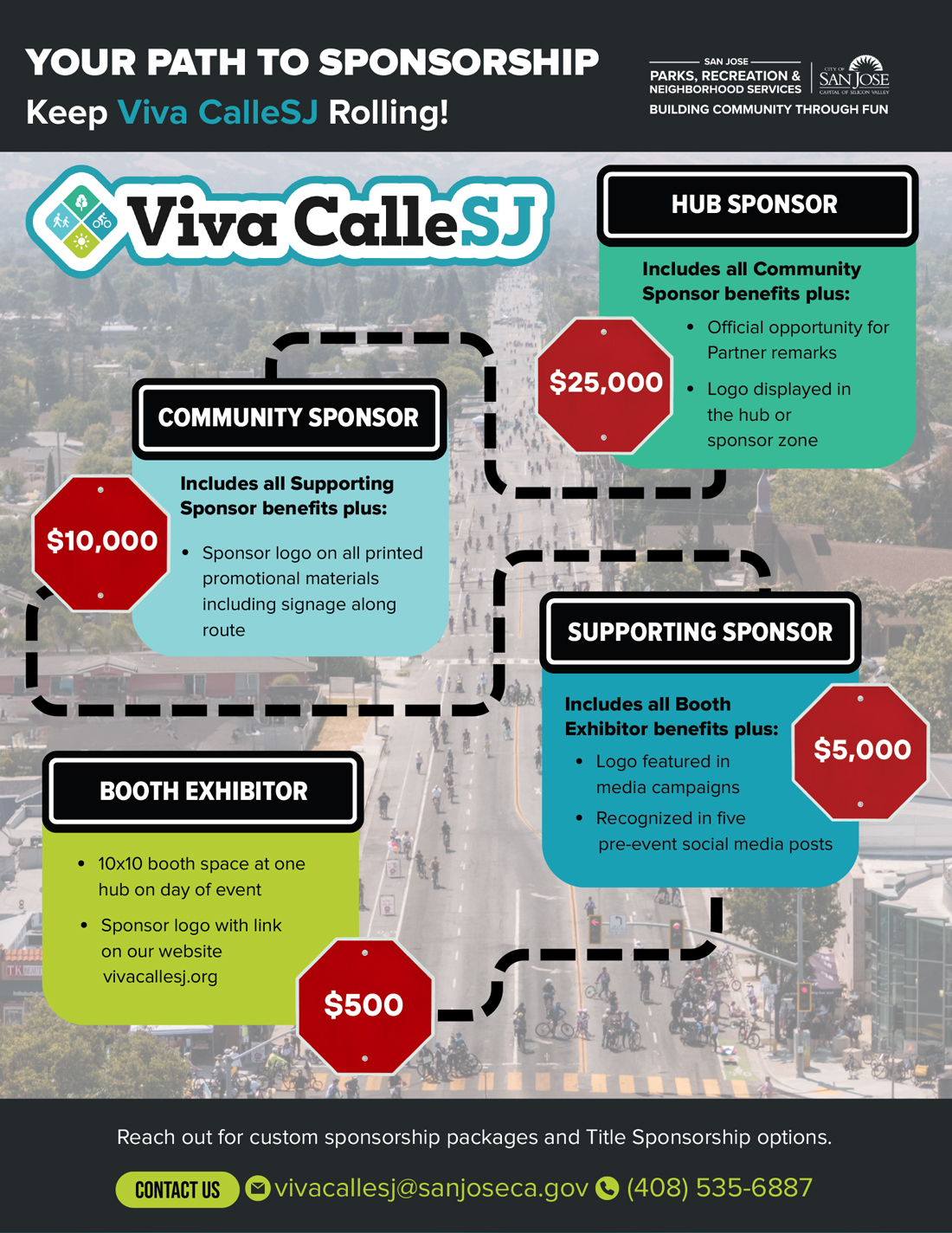 Viva Calle SJ Sponsorship Opportunities